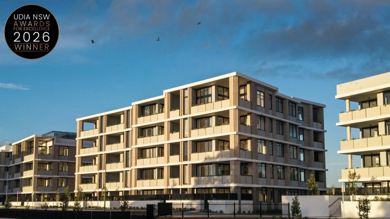 2026 UDIA Award Winner of the 'Apartments (Mid-Rise)
